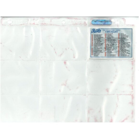 PEPSI-COLA SERIES 1 (Dart 1994) COMPLETE 100-CARD TRADING CARD SET - Picture 13 of 13